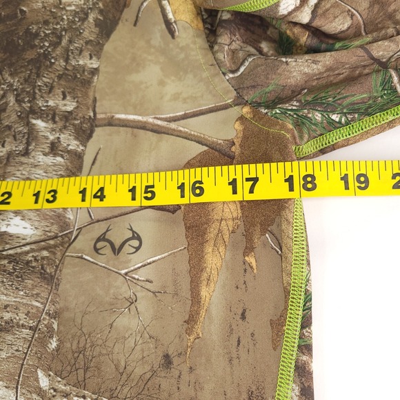 Under Armour Compression Shirt Mens L Coldgear Infrared Scent Control Realtree - Picture 7 of 11